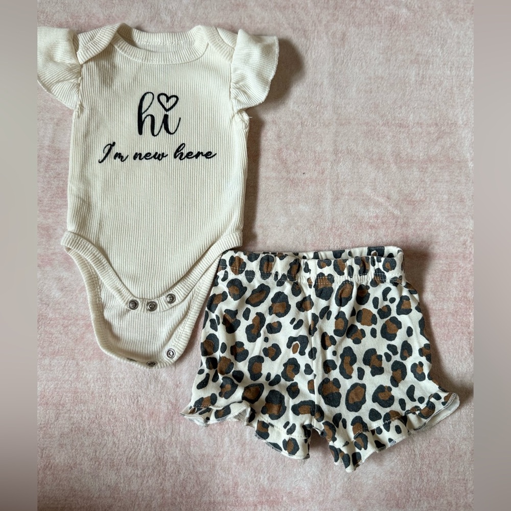3-6 Month  Baby Girl Outfit
